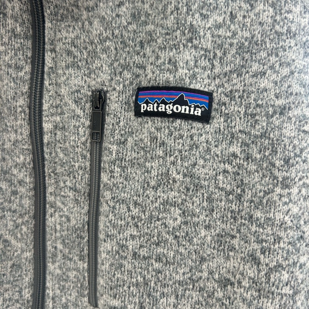 Patagonia Heather Gray Knit Vest - Picture 4 of 6